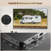 SYLVOX QLED RV TV, 22 inch TV with DVD Player Built-in, 12V for Camper