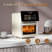 10L Black Air fryer Oven & Multifunctional Digital Rotisserie