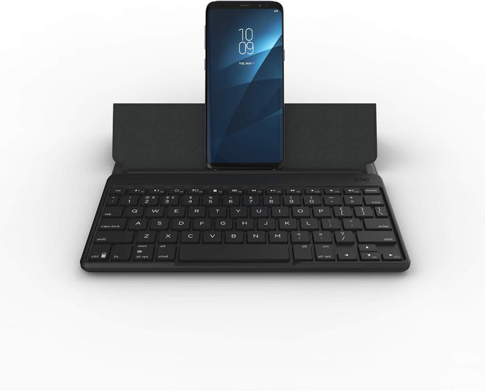 ZAGG Flex - Slim, Portable, Universal Keyboard & Stand Works with Any Bluetooth Device Including Tablets, Smartphones, and Smart TV - Black (103201717)