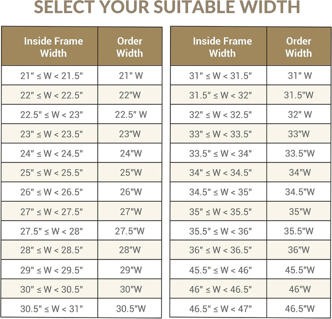 No Tools No Drill Blackout Roman Shades, White, 35" W × 39" H