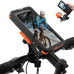 ROCKBROS Magnetic Bike Cell Phone Holder IPX4 Waterproof Motorcycle Phone Mount on Handlebar Fit for 4.7"-6.9" Phones FlipCase 360° Full-Body Protection 3S Quick Auto Lock Rotateable Anti-Shock