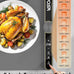 AMOSA Warming Mat for Food, Extra Large XXL32"x15" Roll Up Food Warming Mat