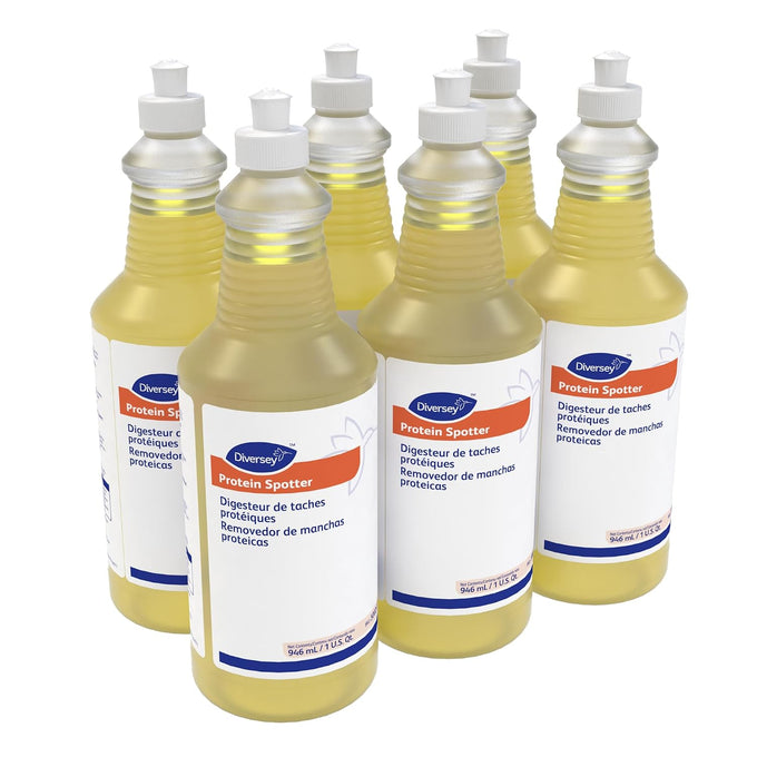 Diversey 5002611 Protein Spotter, Carpet Cleaner for Organic Stains, Ready-to-Use Liquid, Unscented, 32-Ounce