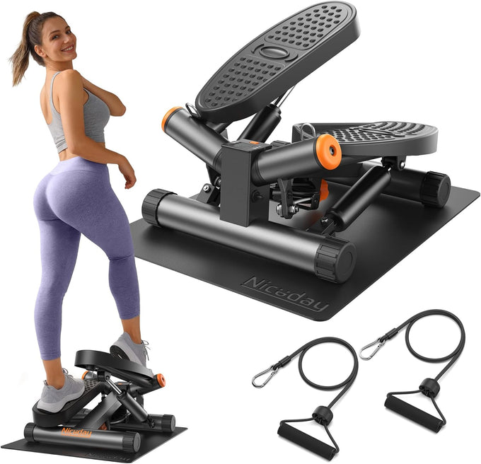Niceday Steppers for Exercise at Home, Mini Stepper with 300LBS Capacity