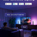 Govee Smart Light Bar, RGBICWW TV Lights for Living Room, Gaming, Black