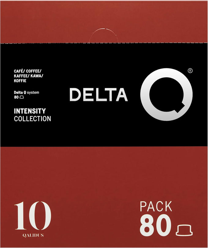 Delta Q Qalidus Coffee Pods for Delta Q Machines, 80 Capsules (XXL Pack)