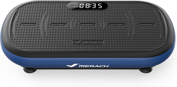 Merach CV40 Curved Vibration Plate Exercise Machine with 440lbs Capacity