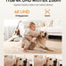 Anona 4K UHD Indoor Camera, Pet/Dog/Baby Security Camera with Phone App, 360°Pan-Tilt, 2.4G/5G Dual-Band Wi-Fi 6, Auto-Tracking, Person/Pet/Baby Crying Detection, Privacy Mode, Two-Way Audio, 4 Pack