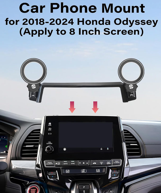 Car Phone Holder for Honda Odyssey 2018-2024 8-inch Screen Accessories