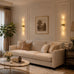 Battery Operated Wall Sconces Set of Two, Dimmable Wall Lights