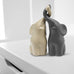 Vaudagio Loving Elephants Couple [6.3" high, Set of 2] Elephant Home Décor