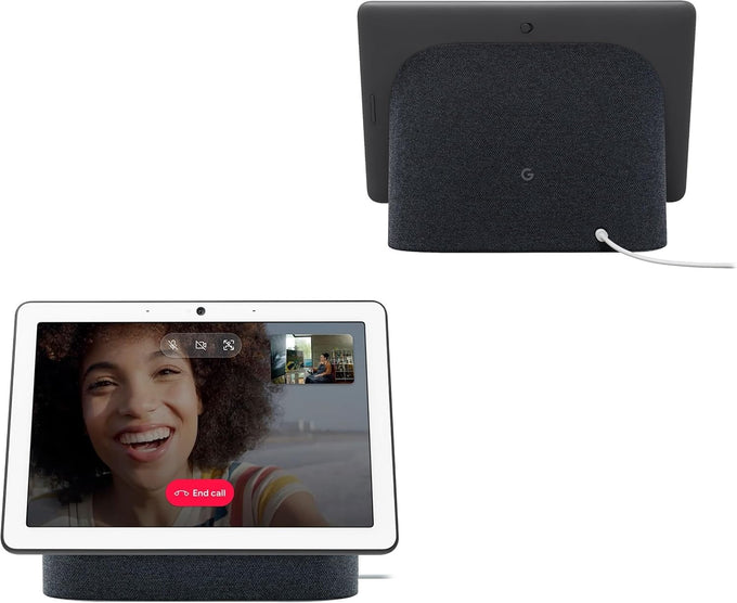 Google Nest Hub Max 10" Smart Display with Google Assistant - Charcoal (renewed)