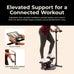Sunny Health & Fitness Swivel Stepper w/Handlebars & 3 Motion Modes