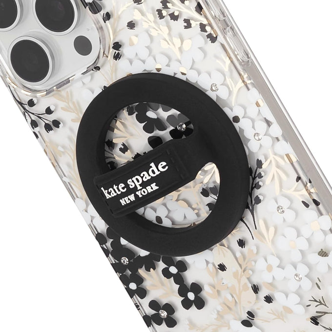 kate spade new york Magnetic Phone Ring Grip with Stand - Tortoiseshell