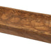 Decorative Wooden Dough Bowl Decor Approx 30 Inch, Hand Carved Spanish Oak