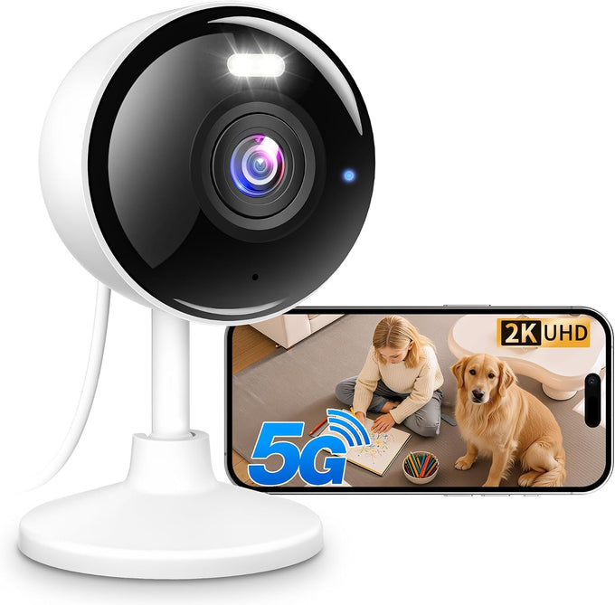 2K Security Cameras 4 Pack, Home Cameras Indoor/Outdoor for Baby/Pet