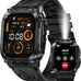 AMAZTIM Smart Watch, Rugged Fitness Watch, 40 Days Battery, Flashlight