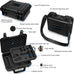 Lekufee Portable Waterproof Hard Case for DJI Osmo Mobile 8, Osmo Mobile 7P / 7, Gimbal Stabilizer, DJI Mic 3/2 / Mic Mini & More Accessories(Case Only)