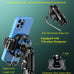 BRCOVAN Anti-Theft Phone Mount Holder with Vibration Dampener, 1s Locking