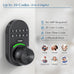 Keypad Smart Door Knob Lock, Yamiry Keyless Entry Digital Lock with Handle