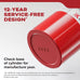Kidde Fire Extinguisher for Home, 1-A:10-B:C, Dry Chemical Extinguisher, Red, Mounting Bracket Included, 4 Pack