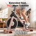 YOSUDA Exercise Bike, Magnetic Friction Stationary Bike with App Training