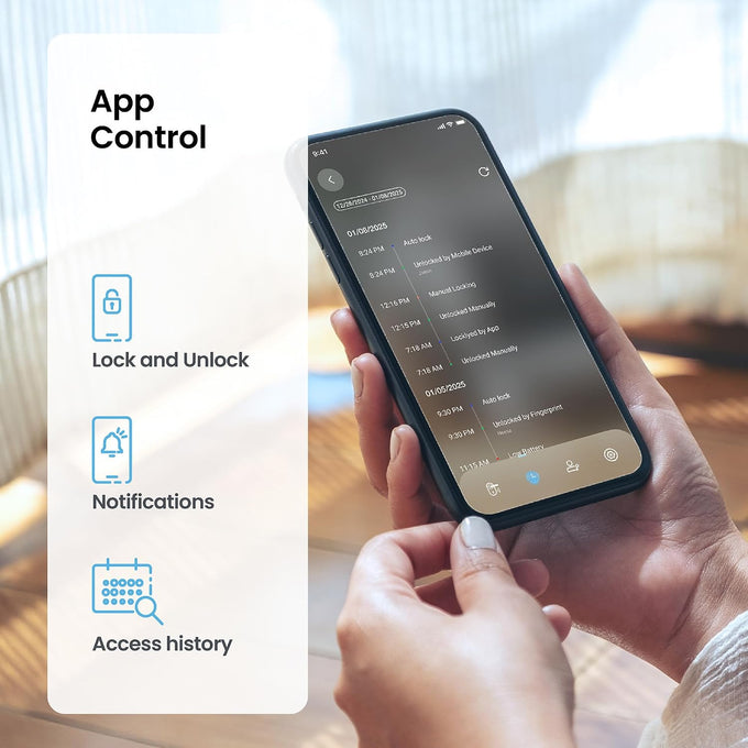 Lockly Secure Pro Wi-Fi Smart Lock with Handle