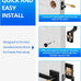 Philips Wi-Fi Smart Deadbolt with 2 Handles, Front Lock Set with Gateway