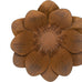 JAXPETY Metal Flower Garden Art, Outdoor Garden Decoration for Yard Lawn Patio, Bronze