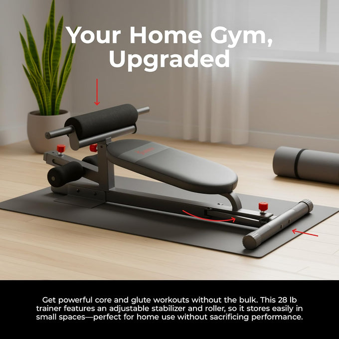 Sunny Health & Fitness Multifuntion Hip Thrust Machine & Glute Trainer