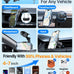 HTU Upgraded Strongest Suction No Block View Bendable Arm Car Phone Holder