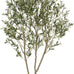 VIVATREES Olive Trees Artificial Indoor, 7FT Tall Faux Olive Tree with White Tall Planter, Artificial Plants with Natural Wood Trunk and Lifelike Fruits for Home Office Decor