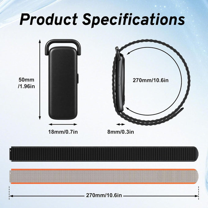 Screenless Activity Tracker 24/7 Health & Fitness trackers for Women & Men