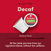 Tim Hortons Decaf, Medium Roast Coffee, Single-Serve K-Cup Pods Compatible with Keurig Brewers, 100ct K-Cups
