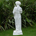 Outdoor Statue, Nymph Sculpture Goddess of Greek Mythology Roman Style for Garden Patio Yard Lawn Porch Decor, Ivory