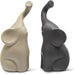 Vaudagio Loving Elephants Couple [6.3" high, Set of 2] Elephant Home Décor