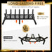 Good GAIN Fireplace Grate 26in Heavy Duty w/Ember Retainer,Fire Log Holder