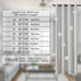 Qiseca Extra Long Curtains High Ceiling Drapes 20Ft for Living Room, Tall Windows Custom Made 2 Story Blackout Curtains for High Living Room Bedroom Loft Theater W52xL240 Inches Long 1 Panel, White