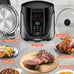 Nuwave Duet Electric Pressure Cooker & Air Fryer Combo w/Probe, 450-in-1