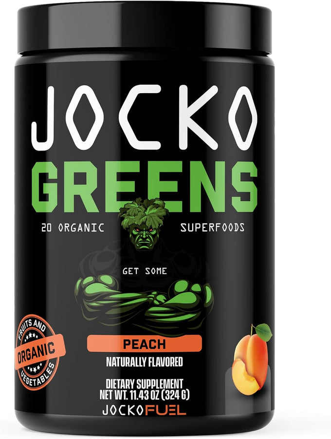 Jocko Fuel Daily Greens Superfood Powder, Pineapple Coconut | 30 Servings