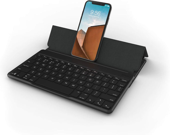 ZAGG Flex - Slim, Portable, Universal Keyboard & Stand Works with Any Bluetooth Device Including Tablets, Smartphones, and Smart TV - Black (103201717)