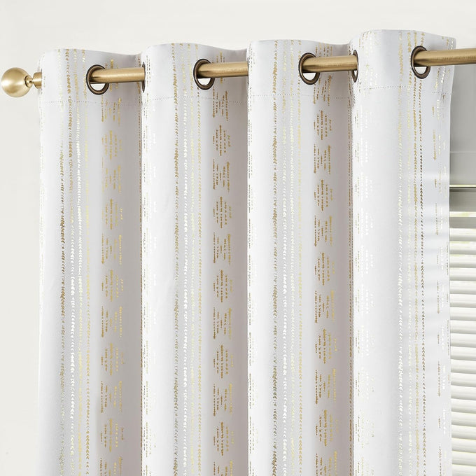 jinchan Boho Blackout Curtains 108 Inches Long for Bedroom Living Room