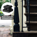 Moxweyeni 96 Pcs Iron Baluster Shoes for Square Staircase Balusters