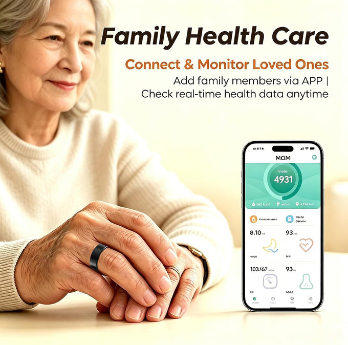 Smart Ring for Women Men, Fitness Health Tracker
