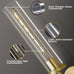 Antique Gold Wall Sconce 19.48" Modern Luxe Wall Lighting with Clear Glass Tube, Living Room Bedroom Bathroom Mirror Sconces, Staircase Decor Hallway Lamp Fixture(Including Bulb)