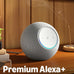 Amazon Echo Studio (newest model), Immersive spatial audio and Dolby Atmos, Designed for Alexa+, Glacier White
