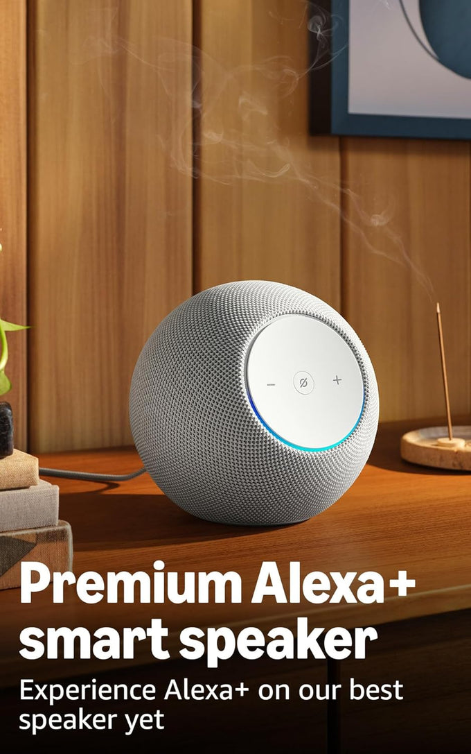Amazon Echo Studio (newest model), Immersive spatial audio and Dolby Atmos, Designed for Alexa+, Graphite