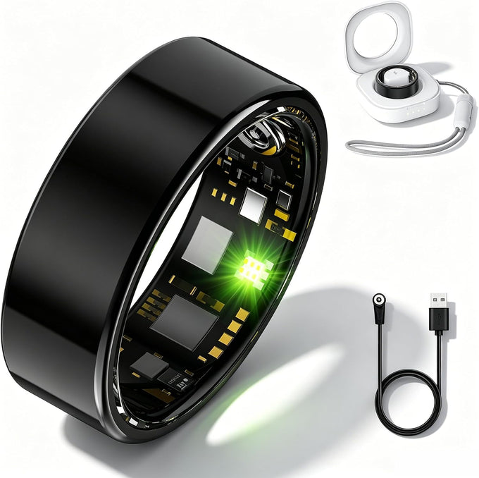 Smart Ring for Women Men, Fitness Health Tracker