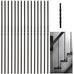 10 Pcs Wrought Iron Balusters, Single Knuckle Balusters