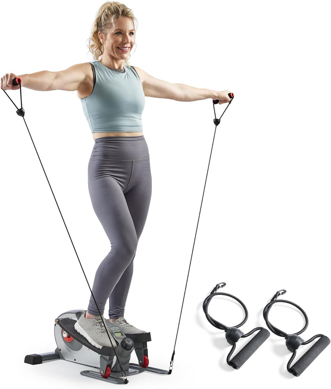 Sunny Health & Fitness Sitting or Standing Under Desk Elliptical Exerciser